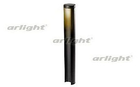 Наземный светильник Arlight Lgd-path-round90 черный арт. Lgd-path-round90-H650B-7W Warm White