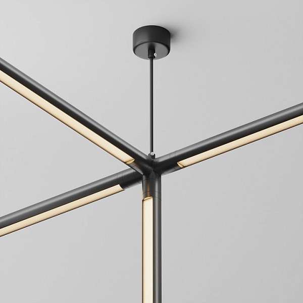 Соединитель для треков Maytoni Technical  черный арт. CA019L4C-P-B