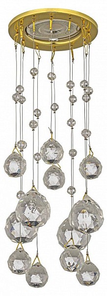 Встраиваемый светильник Dio D’Arte Osimo Gold золото арт. Osimo GU10.5.14.9.5.104 G