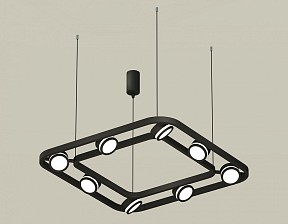 Подвесная люстра Ambrella Light XB черный арт. XB9182150