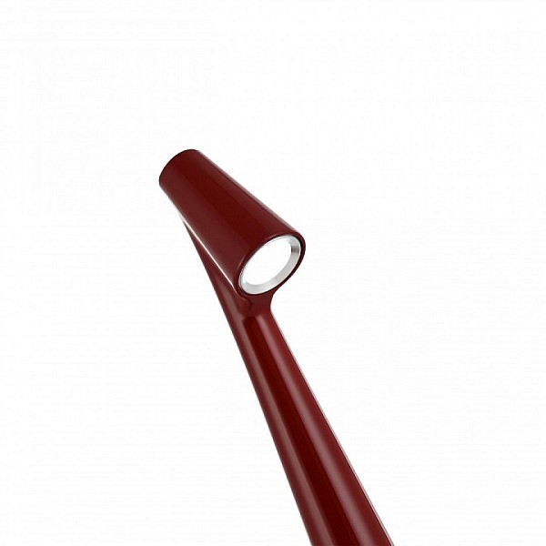 Настольная лампа декоративная Arte Milano  красный арт. 128101/H350/3-6K/3W Red