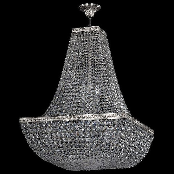 Светильник на штанге Bohemia Ivele Crystal 1911 металл арт. 19112/H2/55IV Ni