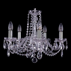 Подвесная люстра Bohemia Ivele Crystal 1402 металл арт. 1402/5/160/Ni
