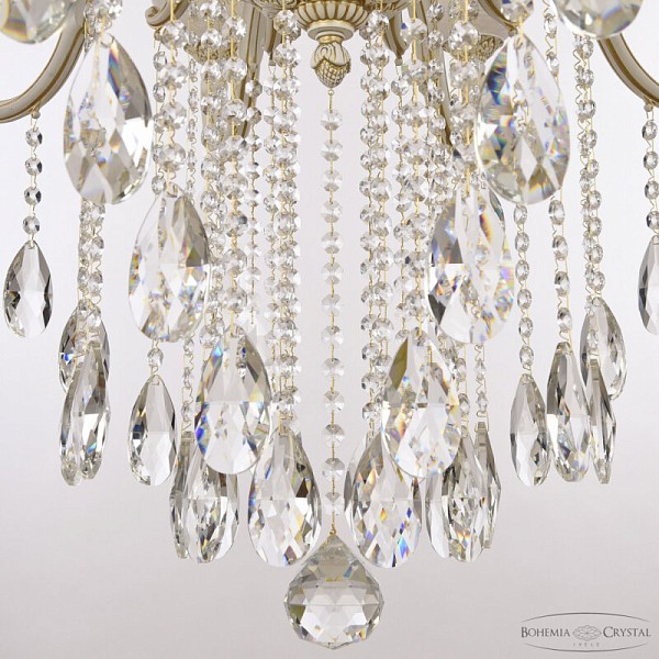 Подвесная люстра Bohemia Ivele Crystal AL7801 белый арт. AL78101/10/300 B WMG P1 U Pair