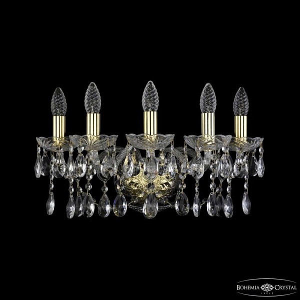 Бра Bohemia Ivele Crystal 1413 золото арт. 1413B/5/165 G