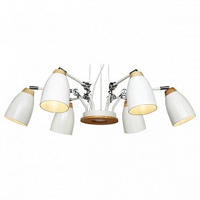 Подвесная люстра Loft it Watchman белый арт. LOFT4402/6WH