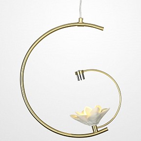 Подвесной светильник Imperiumloft MAGNOLIA латунь арт. MAGNOLIA01