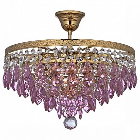 Люстра на штанге Arti Lampadari Castellana Gold золото арт. Castellana E 1.3.38.603 G