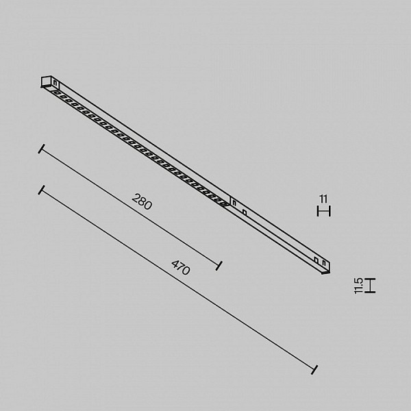 Накладной светильник Maytoni Technical Точки черный арт. TR241-4-6WTW-DD2-B
