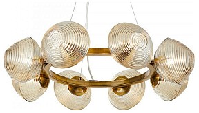Подвесная люстра Imex Oreon коричневый арт. MD.9402-8-P-BR