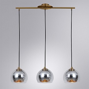Подвесной светильник Arte Lamp Rastaban коричневый арт. A7984SP-3PB