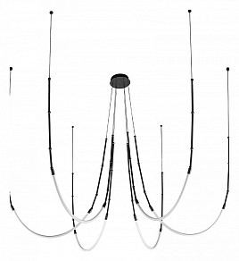 Подвесная люстра Arte Lamp Klimt черный арт. A2850SP-42BK