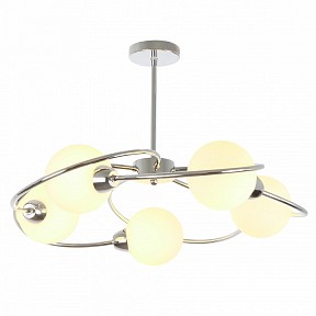 Люстра на штанге MyFar Leticia хром арт. MR2251-5C
