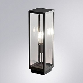 Наземный светильник Arte Lamp Belfast черный арт. A4569FN-1BK