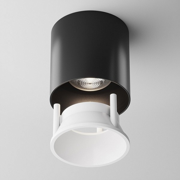 Накладной светильник Maytoni Alfa LED черный арт. C064CL-L12B4K-D
