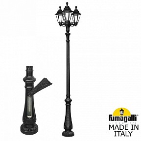 Фонарный столб Fumagalli RUT черный арт. E26.202.S30.AXE27 DN
