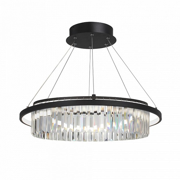 Подвесная люстра Vitaluce V5401 черный арт. V5401-1/1S