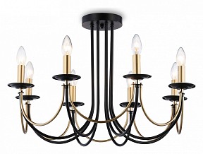Люстра на штанге Ambrella Light TR золото арт. TR9622