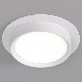 Встраиваемый светильник Denkirs FLAT белый арт. DK2090-WH