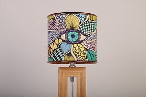 Настольная лампа декоративная Manne TL.7380 дерево арт. TL.7380-1 (глаз)