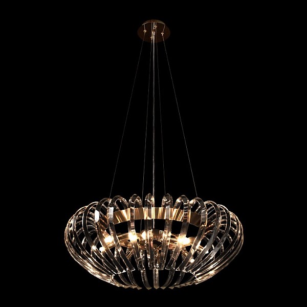 Подвесная люстра Loft it Dakota желтый арт. 10300/600 French gold