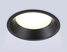 Встраиваемый светильник Ambrella Light TU черный арт. TU51814