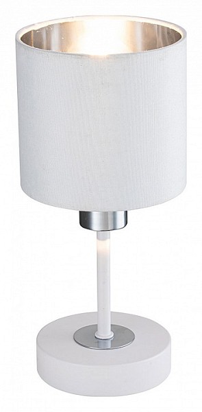 Настольная лампа декоративная Escada Denver белый арт. 1109/1 White/Silver