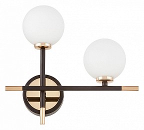 Бра LUMINA DECO Marsiada черный арт. LDW 6033N-2 RT BK+FGD