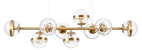 Подвесная люстра Arte Lamp Delacrua коричневый арт. A7770SP-9PB