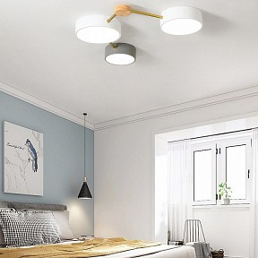 Потолочная люстра Imperiumloft SOLEN дерево арт. SOLEN01