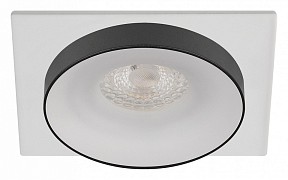 Встраиваемый светильник Эра DK96 WH черный арт. Б0055593
