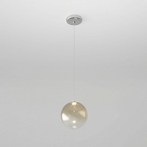 Подвесной светильник Eurosvet Wonder серый арт. 50231/1 LED янтарный