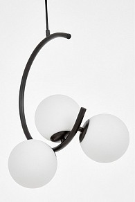 Подвесная люстра LUMINA DECO BONIO черный арт. LDP 7031-3 BK