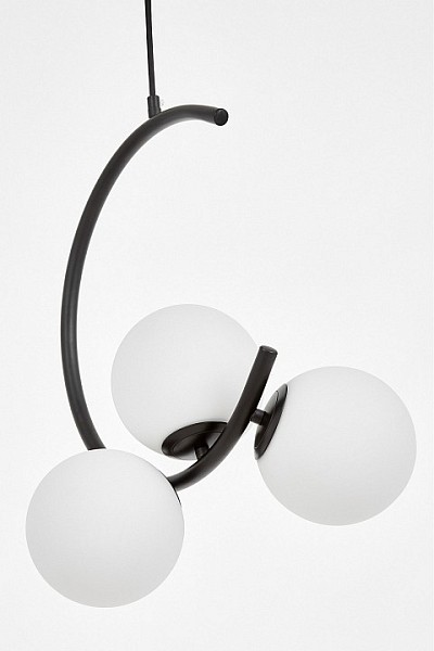 Подвесная люстра LUMINA DECO BONIO черный арт. LDP 7031-3 BK