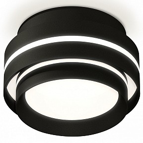 Накладной светильник Ambrella Light XS черный арт. XS8414004