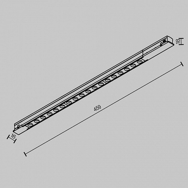 Накладной светильник Maytoni Technical Points черный арт. TR232-2-15W3K-B