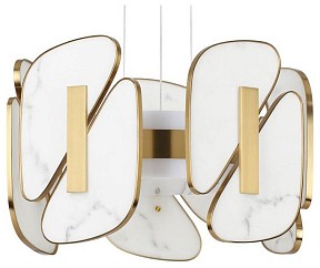 Подвесная люстра Odeon Light Chiara коричневый арт. 6638/45L