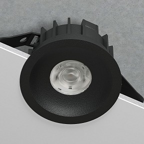 Встраиваемый светильник Elektrostandard Combi черный арт. a069008