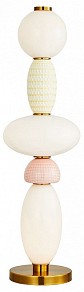 Настольная лампа декоративная Divinare Ambra латунь арт. 5016/17 TL-24