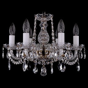 Подвесная люстра Bohemia Ivele Crystal 1402 яркие арт. 1402/6/141/Pa