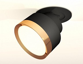 Встраиваемый светильник Ambrella Light XM черный арт. XM8102502