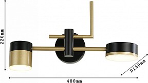 Бра Favourite Modul золото арт. 4013-2W