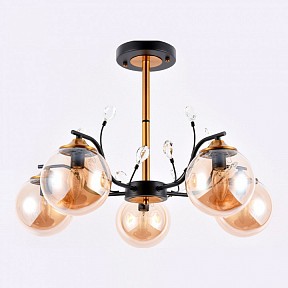 Люстра на штанге Ambrella Light TR черный арт. TR9072