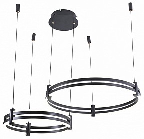 Подвесная люстра Zortes Duble-R черный арт. ZRS.27510.02