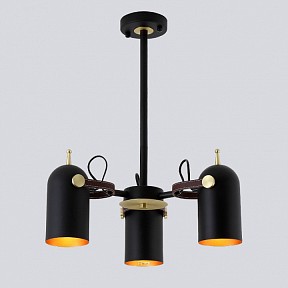 Люстра на штанге Imperiumloft BULLET черный арт. BULLET-B01