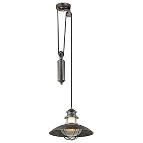 Подвесной светильник Odeon Light Dante коричневый арт. 4164/1A