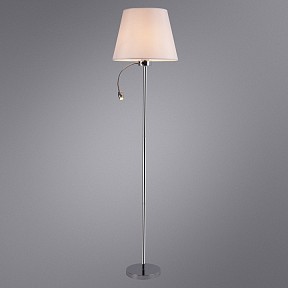 Торшер с подсветкой Arte Lamp Elba металл арт. A2581PN-2CC