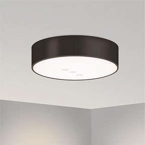 Накладной светильник Arlight SP-TOR-PILL-R400-25W Day4000 (BK, 120 deg) черный арт. 022996(1)