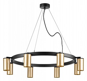 Подвесная люстра Lightstar Rullo черный арт. LR018408