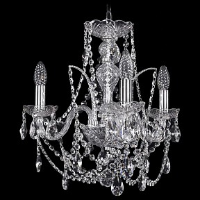 Подвесная люстра Bohemia Ivele Crystal 1411 металл арт. 1411/3/141/Ni